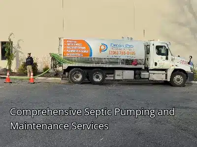 Comprehensive Septic Pumping and Maintenance Services