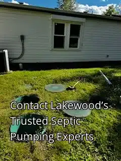 Contact Lakewood’s Trusted Septic Pumping Experts