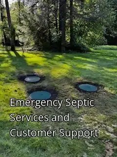 Emergency Septic Services and Customer Support