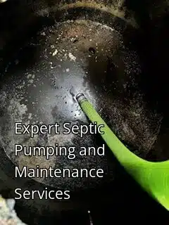 Expert Septic Pumping and Maintenance Services