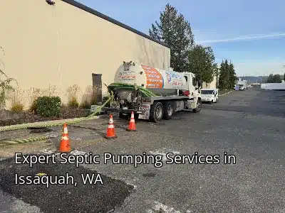 Expert Septic Pumping Services in Issaquah, WA