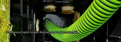 Professional Septic System Maintenance in Carnation, WA