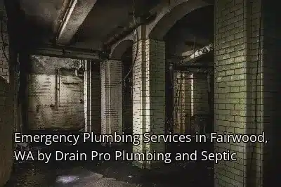 Emergency Plumbing Services in Fairwood, WA by Drain Pro Plumbing and Septic
