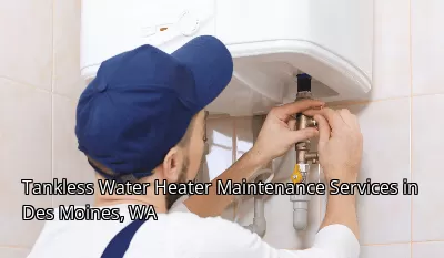 Tankless Water Heater Maintenance Services in Des Moines, WA Tankless Water Heater Maintenance Services in Des Moines, WA