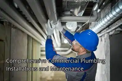 Comprehensive Commercial Plumbing Installations and Maintenance Comprehensive Commercial Plumbing Installations and Maintenance