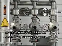 Comprehensive Solutions for Commercial Plumbing Needs Comprehensive Solutions for Commercial Plumbing Needs