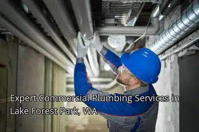Expert Commercial Plumbing Services in Lake Forest Park, WA Expert Commercial Plumbing Services in Lake Forest Park, WA