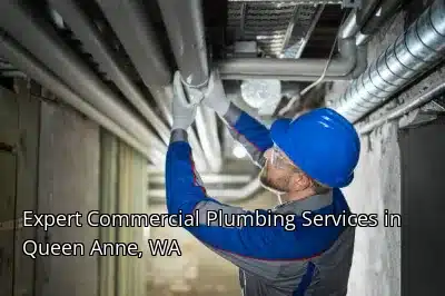 Expert Commercial Plumbing Services in Queen Anne, WA