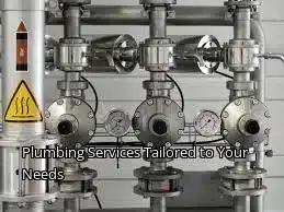 Plumbing Services Tailored to Your Needs Plumbing Services Tailored to Your Needs