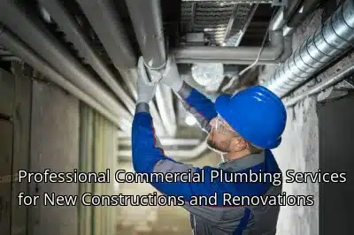 Professional Commercial Plumbing Services for New Constructions and Renovations Professional Commercial Plumbing Services for New Constructions and Renovations