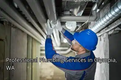 Professional Plumbing Services in Olympia, WA Professional Plumbing Services in Olympia, WA