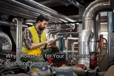 Why Choose Us for Your Commercial Plumbing Needs? Why Choose Us for Your Commercial Plumbing Needs?