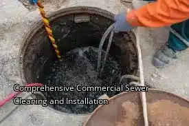 Comprehensive Commercial Sewer Cleaning and Installation Comprehensive Commercial Sewer Cleaning and Installation