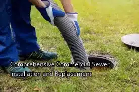 Comprehensive Commercial Sewer Installation and Replacement Comprehensive Commercial Sewer Installation and Replacement
