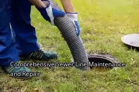 Comprehensive Sewer Line Maintenance and Repair Comprehensive Sewer Line Maintenance and Repair
