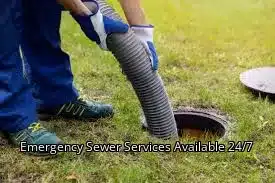 Emergency Sewer Services Available 24/7 Emergency Sewer Services Available 24/7