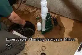 Expert Sewer Plumbing Services in Milton, WA Expert Sewer Plumbing Services in Milton, WA
