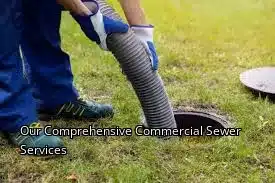 Our Comprehensive Commercial Sewer Services Our Comprehensive Commercial Sewer Services
