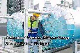 Professional Commercial Water Heater Services for Your Business Professional Commercial Water Heater Services for Your Business