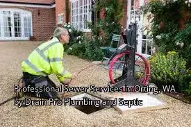 Professional Sewer Services in Orting, WA by Drain Pro Plumbing and Septic Professional Sewer Services in Orting, WA by Drain Pro Plumbing and Septic