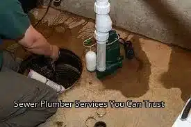 Sewer Plumber Services You Can Trust Sewer Plumber Services You Can Trust