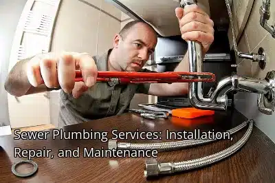 Sewer Plumbing Services: Installation, Repair, and Maintenance