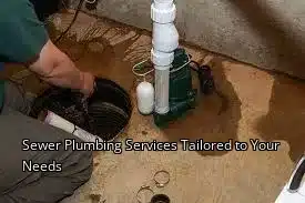 Sewer Plumbing Services Tailored to Your Needs Sewer Plumbing Services Tailored to Your Needs