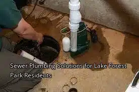 Sewer Plumbing Solutions for Lake Forest Park Residents Sewer Plumbing Solutions for Lake Forest Park Residents