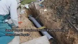 Sewer Repair Solutions: From Pipe Bursting to Trenchless Repair Sewer Repair Solutions: From Pipe Bursting to Trenchless Repair