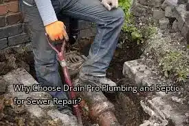 Why Choose Drain Pro Plumbing and Septic for Sewer Repair? Why Choose Drain Pro Plumbing and Septic for Sewer Repair?