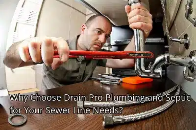 Why Choose Drain Pro Plumbing and Septic for Your Sewer Line Needs?