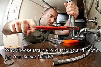 Why Choose Drain Pro Plumbing and Septic for Your Sewer Needs? Why Choose Drain Pro Plumbing and Septic for Your Sewer Needs?