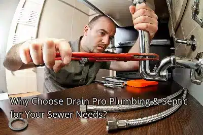 Why Choose Drain Pro Plumbing & Septic for Your Sewer Needs? Why Choose Drain Pro Plumbing & Septic for Your Sewer Needs?