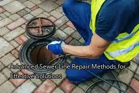 Advanced Sewer Line Repair Methods for Effective Solutions Advanced Sewer Line Repair Methods for Effective Solutions