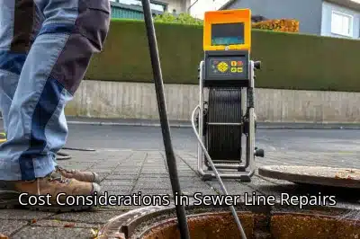 Cost Considerations in Sewer Line Repairs Cost Considerations in Sewer Line Repairs