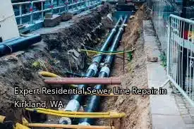 Expert Residential Sewer Line Repair in Kirkland, WA Expert Residential Sewer Line Repair in Kirkland, WA