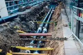 Expert Residential Sewer Line Repair Services in Renton, WA Expert Residential Sewer Line Repair Services in Renton, WA