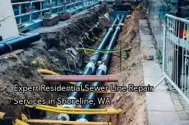 Expert Residential Sewer Line Repair Services in Shoreline, WA Expert Residential Sewer Line Repair Services in Shoreline, WA
