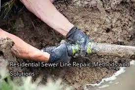 Residential Sewer Line Repair: Methods and Solutions Residential Sewer Line Repair: Methods and Solutions