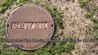 Trenchless Pipe Repair: A Modern Solution for Sewer Line Issues Trenchless Pipe Repair: A Modern Solution for Sewer Line Issues