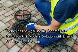 Trenchless Sewer Line Replacement in Renton, WA: A Modern Solution with Drain Pro Plumbing & Septic