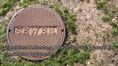 Trenchless Technology: A Revolutionary Approach to Sewer Line Replacement Trenchless Technology: A Revolutionary Approach to Sewer Line Replacement