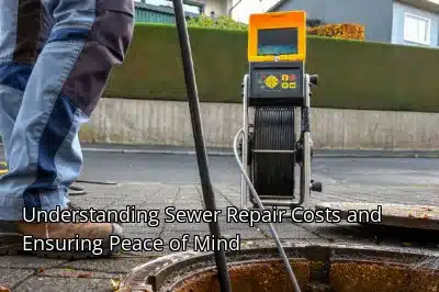 Understanding Sewer Repair Costs and Ensuring Peace of Mind Understanding Sewer Repair Costs and Ensuring Peace of Mind