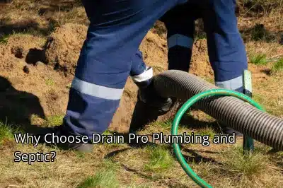 Why Choose Drain Pro Plumbing and Septic? Why Choose Drain Pro Plumbing and Septic?