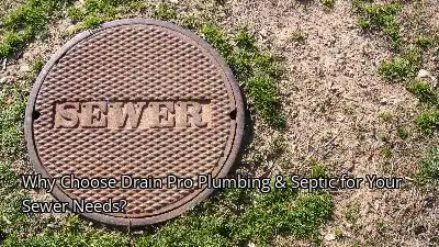 Why Choose Drain Pro Plumbing & Septic for Your Sewer Needs? Why Choose Drain Pro Plumbing & Septic for Your Sewer Needs?