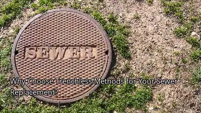 Why Choose Trenchless Methods for Your Sewer Replacement? Why Choose Trenchless Methods for Your Sewer Replacement?