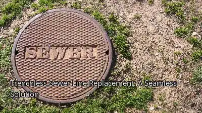 Trenchless Sewer Line Replacement: A Seamless Solution Trenchless Sewer Line Replacement: A Seamless Solution